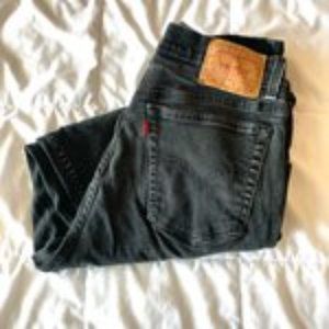 Vintage black levi's
